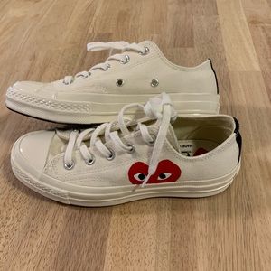 White Converse special edition size 6